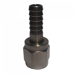 Stainless Steel Swivel Nut 1/4" Barb-0