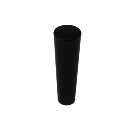 Black Plastic Tap Handle - 2 3/4" Tall-0