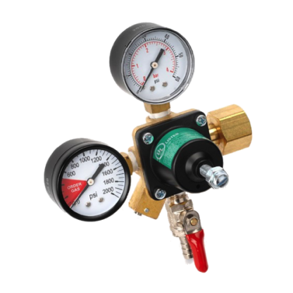 Cornelius 160lb CO2 Primary Regulator w/Shut-Off-0