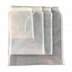 C12263L TecUnite 10 Pack Nylon Mesh Stuff Sacks Durable Mesh Bags with  Sliding Drawstring for Breast Pump Dishwasher White