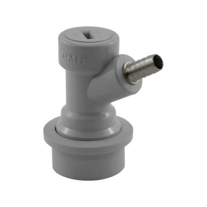 Ball Lock 1/4" Barb Gas Disconnect