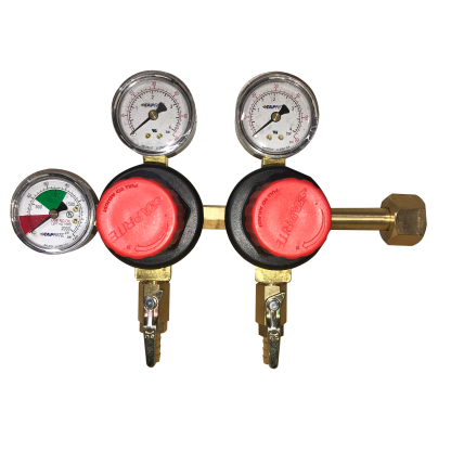 Taprite Dual 60lb CO2 Primary Regulator w/Check