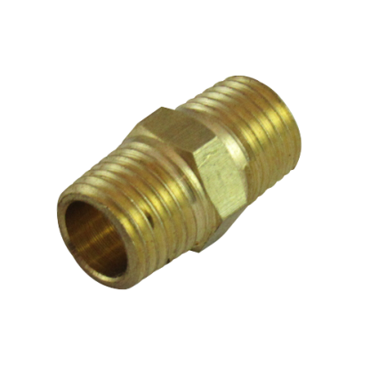 Brass 1/4in NPT x 1/4in NPT Union