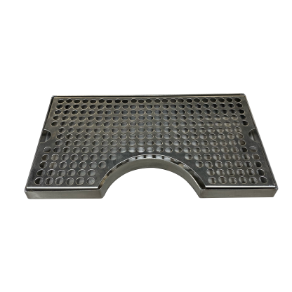 SS Drip Tray with Cutout for 3in Tower