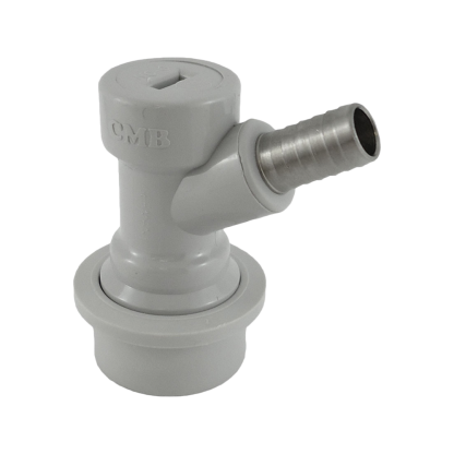Ball Lock 3/8in Barb Gas Disconnect
